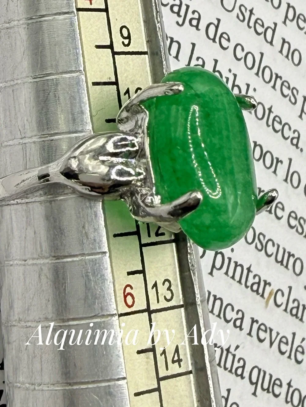 Back to Campus + Jade Green and Silver Ring